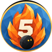 Badge Five in a row